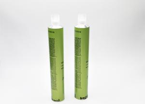 Quality Customized Length Empty Metal Paint Tubes , Hair Colour Tube Sealed Opening Diameter 28MM wholesale