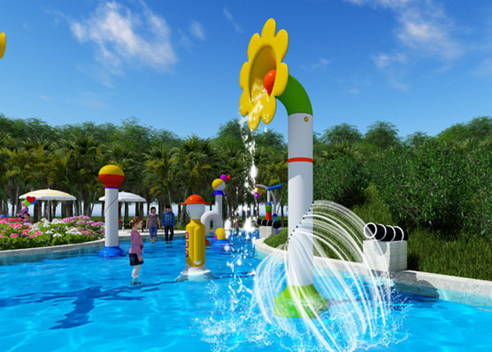 Water Park Commercial Splash Pads Fit Spray Zone Making Fun For People