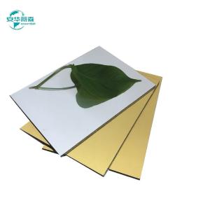 Quality CE Certified 4mm PVDF Coating Mirror ACP for Interior Decoration wholesale