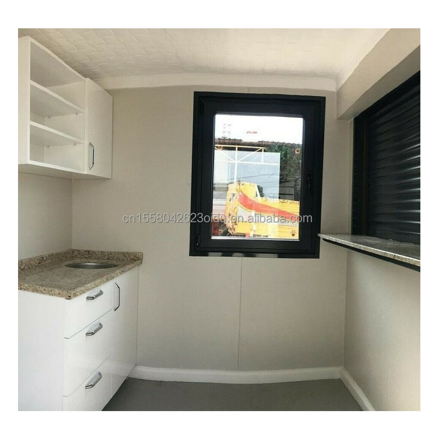 Mobile Prefab Modular Storage Room Shipping Container Office Container Houses with Aluminum Alloy Windows 20ft or 40ft