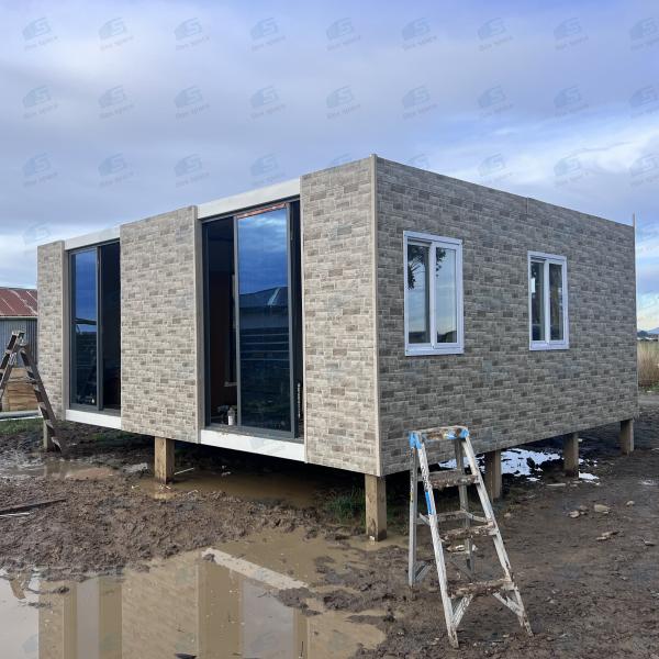 Manufacturer Container House Fast Install Prefabricated House Of 3 Rooms