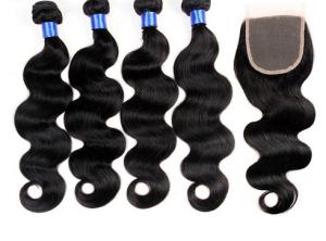 Quality No Shedding Grade 7A Virgin Hair Bundles Rose Curl , Unprocessed Virgin Brazilian Hair wholesale