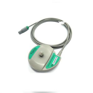 Quality Toco round gray 6 Pin Fetal Monitor Transducer TPU Material wholesale