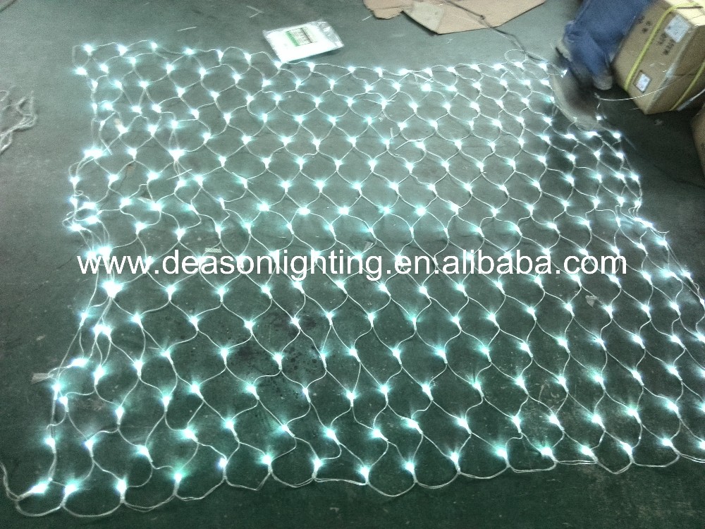 led blanco cálido navidad luces netas(warm white led christmas light net)
