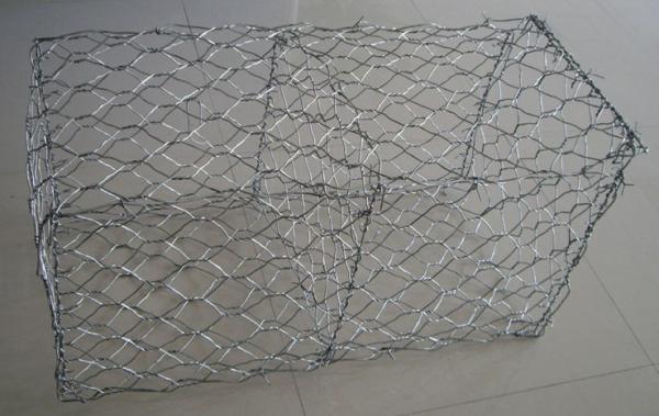 Anti Corrosion Pvc Coated Gabion Box , Galvanized Gabion Baskets River