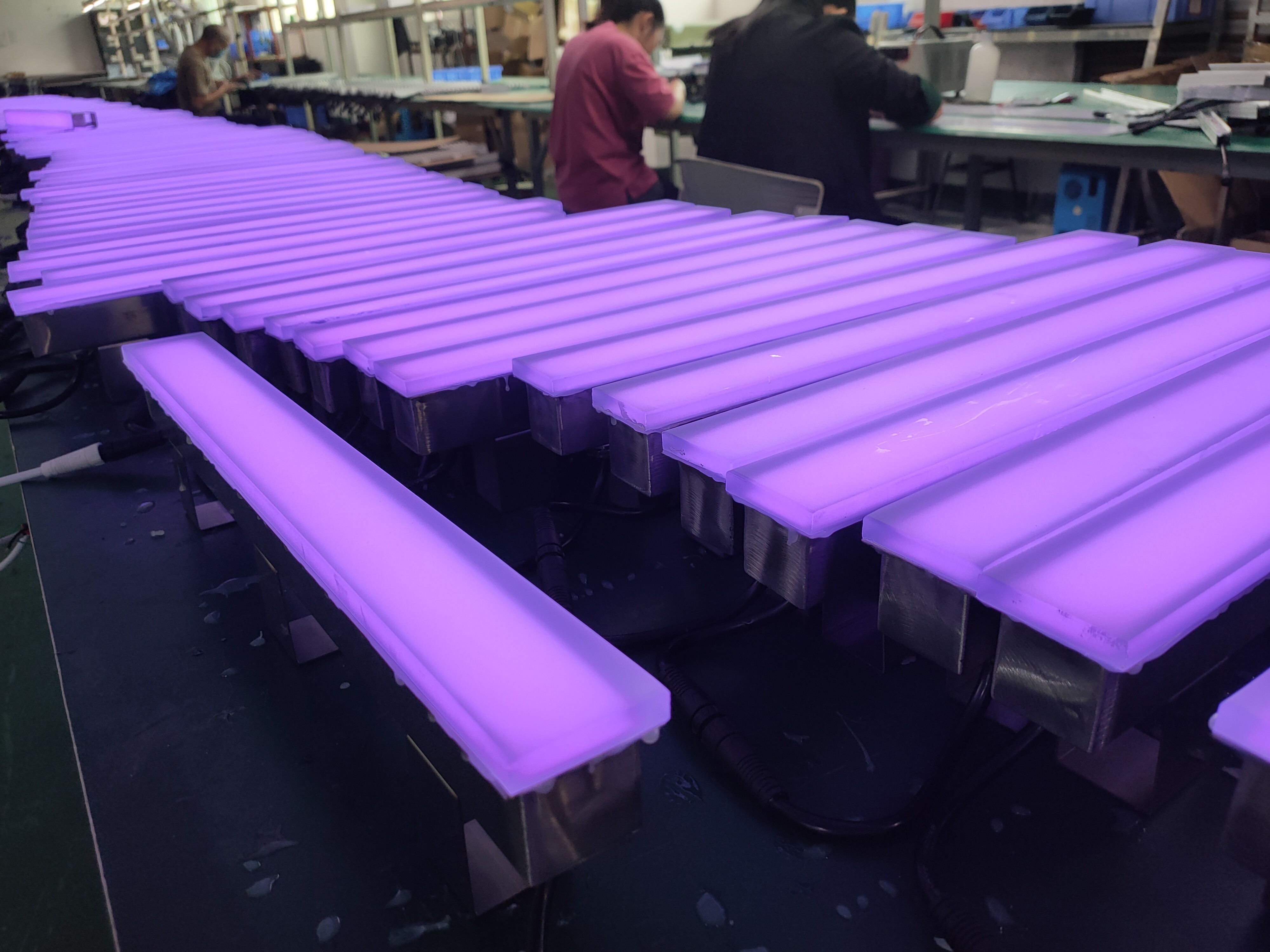 DMX512 UV Resistant 12W LED Underground Lights
