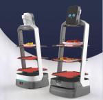 No Dust Automated Food Delivery Robot Restaurant BBQ Sushi Steak