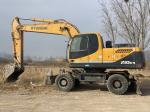 210W-9 Wheel Used Hyundai Excavators 21 Ton 2nd Hand Excavator Earth Moving