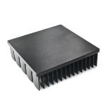 Lightweight Aluminum Profile Heat Sink Customized Size Electronic Heat