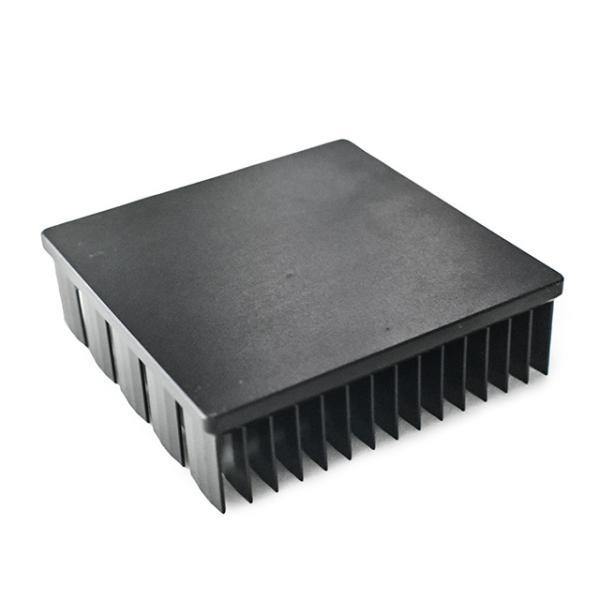 Lightweight Aluminum Profile Heat Sink Customized Size Electronic Heat