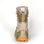 Round Toe Style Army Boots Made of PUPU Sole Material and Oxford Fabric Upper