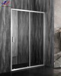5/6mm Sliding Glass Shower Doors 120*190cm Size Tempered Glass Aluminium Frame