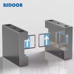 Stainless Steel Full Height Revolving Train Station Turnstile Single Lane