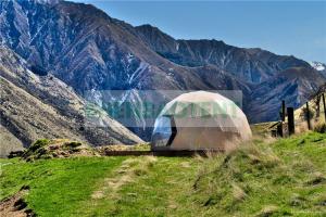 Quality Easy Installation Glamping Dome Tents Hot Dip Galvanized Steel Tubes Structure wholesale