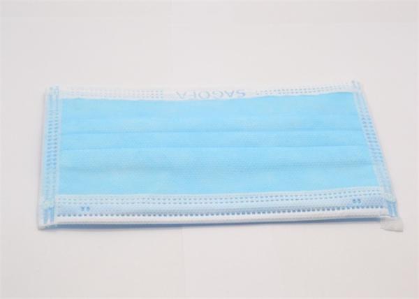 Daily Protection 3 Ply Disposable Face Mask , Disposable Mouth Mask Surgical