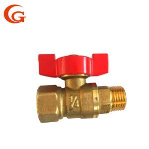 Quality OEM Forged Mini 1/4'' Lead Free Brass Ball Valve wholesale