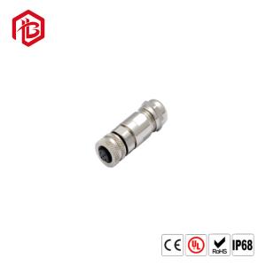 Quality M12 PVC IP68 Waterproof Connector Male Female PUR Cable 3 4 5 8 Pole Waterproof Extension Cable wholesale