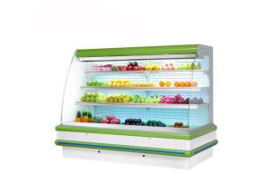 Quality Hypermarket Vegetable / Meat Commercial Display Freezer wholesale