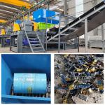 Waste Recycling Scrap Shredder Machine Double Shaft Scrap Iron Shredder
