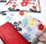 2023 Fashion African Brocade Fabric Jacquard Damask Design Brocade Jacquard
