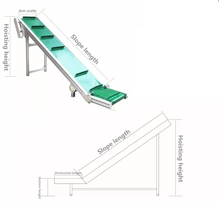 Automatic Cylinder Telescopic Belt Conveyor For Truck Loading Unloading