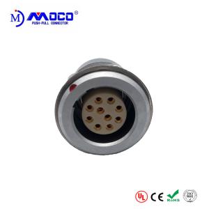 Quality 1B 10 Pins Receptacle Circular Push Pull Connectors wholesale
