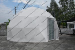 Quality Half Sphere Geodesic Dome Tenttent Double Coated Pvc Roof Cover For Exhibition wholesale
