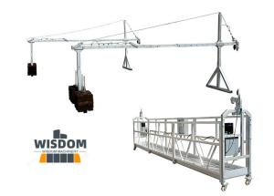 Quality 1.5kw Gondola Suspended Platform Zlp800 Steel Work Building Maintenance Window Clean Lifting Cradle wholesale