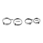 Fashion jewelry stainless steel body piercing nose ring with factory price