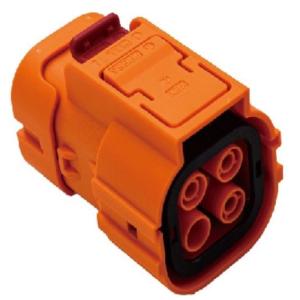 Quality 3Pin 6mm2 Electric Vehicle Connector HVIL Quick Charger Plug wholesale