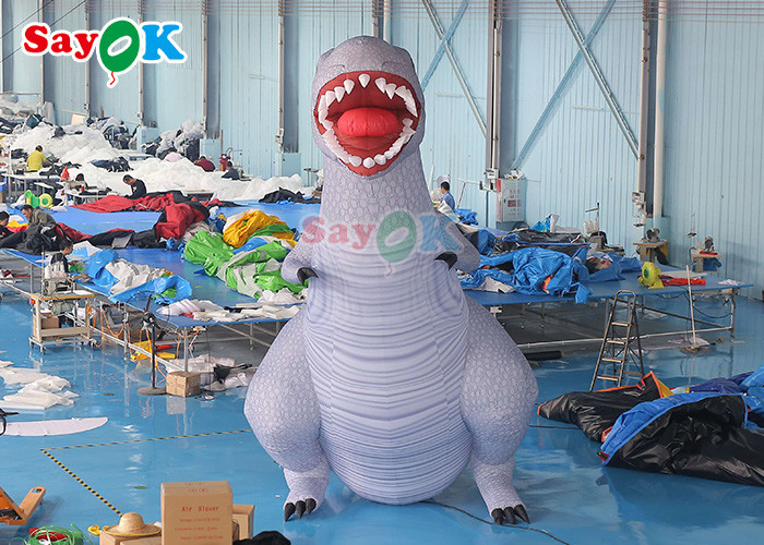 Decoration Inflatable Tyrannosaurus Dinosaur 5m For Advertising