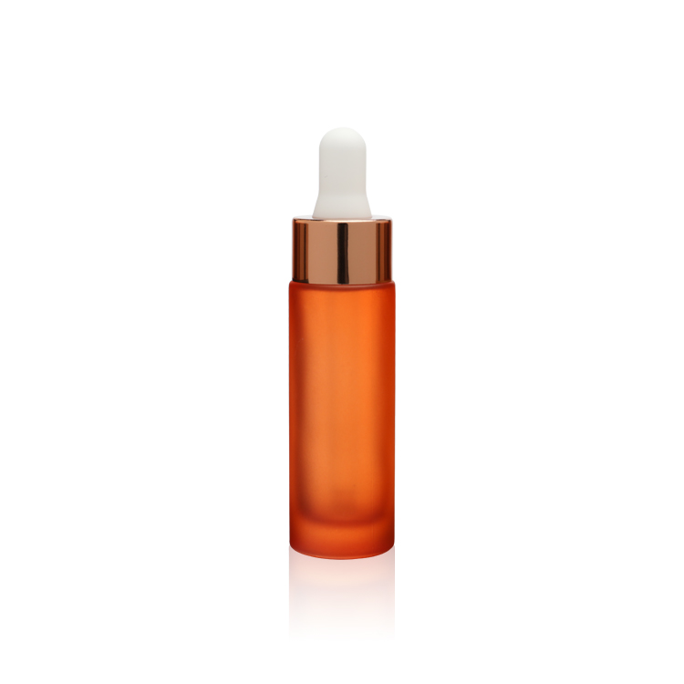 Clear Glass 15ml 0.5oz Serum Dropper Bottles Portable For Skin Care Liquids