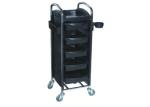 WT-6741 Salon Rolling Cart Hair Cutting Trolley Beauty Salon carts Plastics Red