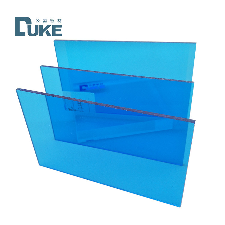 92% Transmittance Blue Day And Night Acrylic Sheet 6mm Glossy Frosted