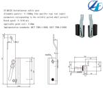 Lift Instantaneous Safety Gear Clamp Customized Elevator Component