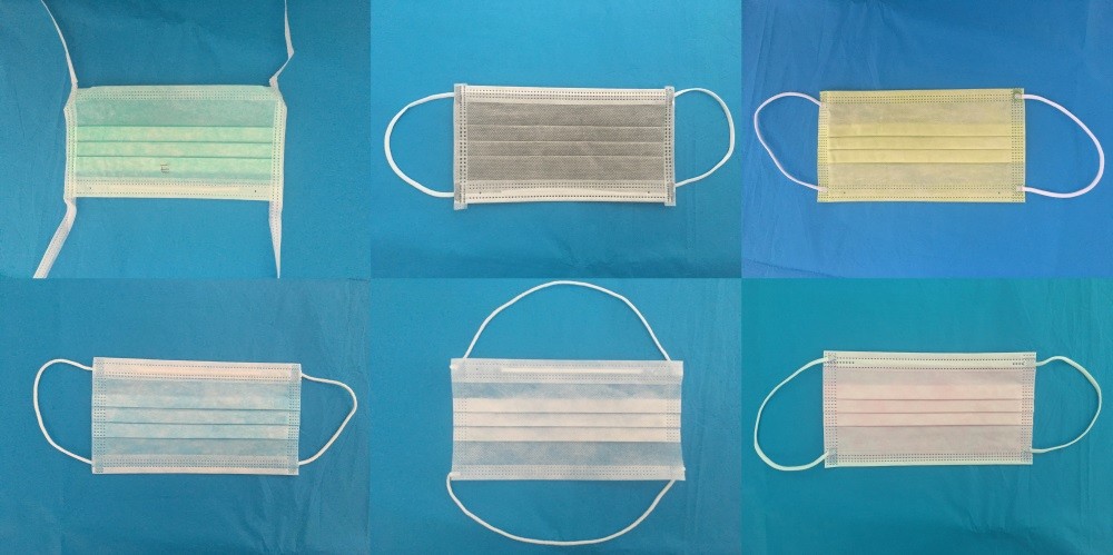 PP Non Woven Disposable Medical Dust Face Mask with 2ply/3ply in China
