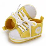 Wholesale Cheap soft-sole Canvas sport 0-2 years baby Newborn toddler shoes baby