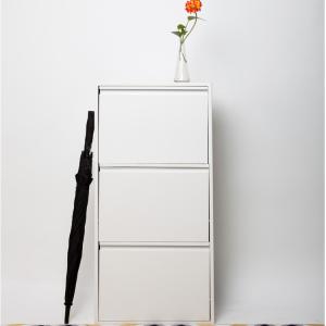Quality Sliding Shoe Rack Bracket Stackable 0.05CBM Steel Storage Cabinet wholesale