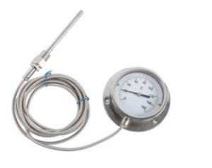 Quality Capillary Spiral Bimetallic Thermometer Gauge Boiler Tube Industrial Bimetal wholesale