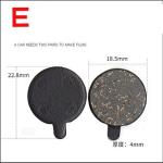Semi-metal Disc Brake Clips for MTB Bicycle Disc Brake Pads for SHIMANO Cassette