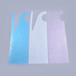Quality White Biodegradable Aprons Good Insulating Property 65 X 100 Cm 12 Mic wholesale
