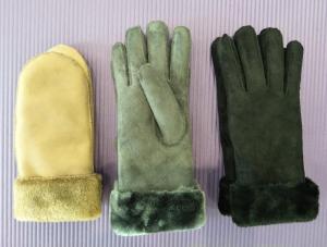 Quality fake fur winter gloves wholesale