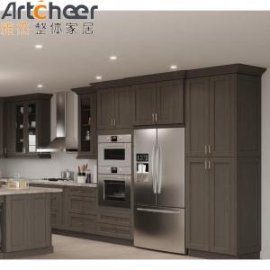 Quality Customized Color Modern Wooden Kitchen Cabinet Set for Durable Kitchen Renovation wholesale