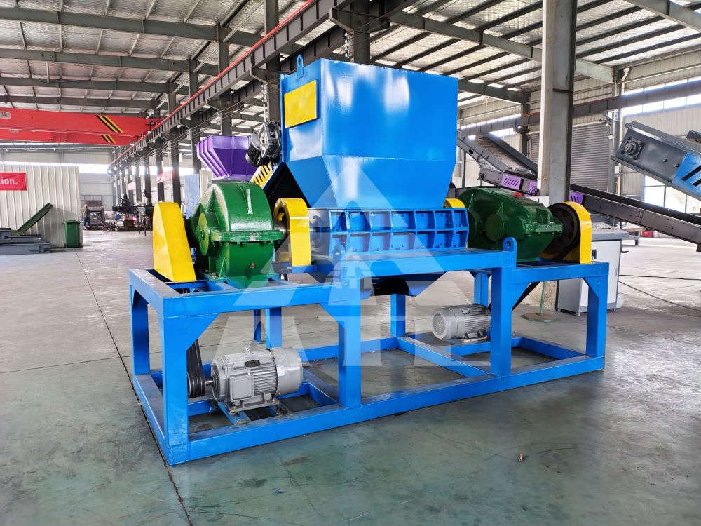 China Manufacturer Scrap Metal Crusher Aluminum Rim Shredder Machine for Metal Scrap