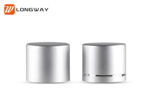 Quality Aluminum Cover Silver Cosmetic Bottle Cap 24/410 Closure ISO Approval wholesale