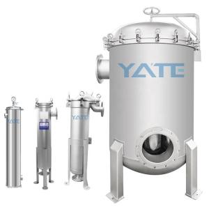 Quality Filtration System Liquid Bag Filter Housing Vertical Style 304 316L wholesale