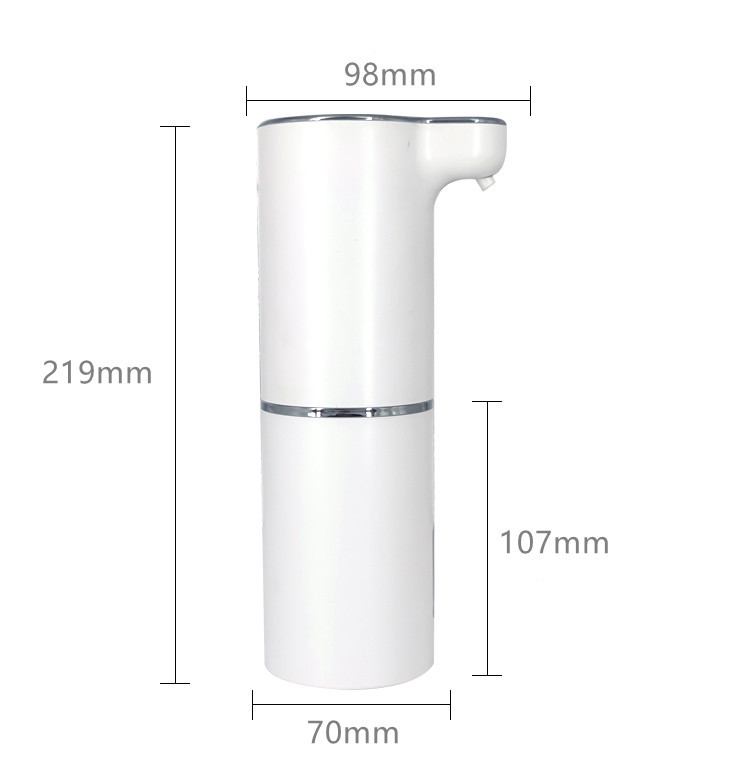 10.14oz Contact Free Soap Dispenser CE USB Charging Hygiene