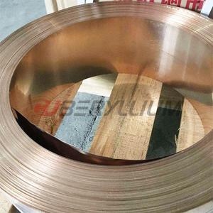 Quality CDA174 UNSC17410 Beryllium Copper Material Alloy Strip wholesale
