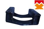PC400 Excavator Track Roller Guard Construction Equipment Undercarriage Parts