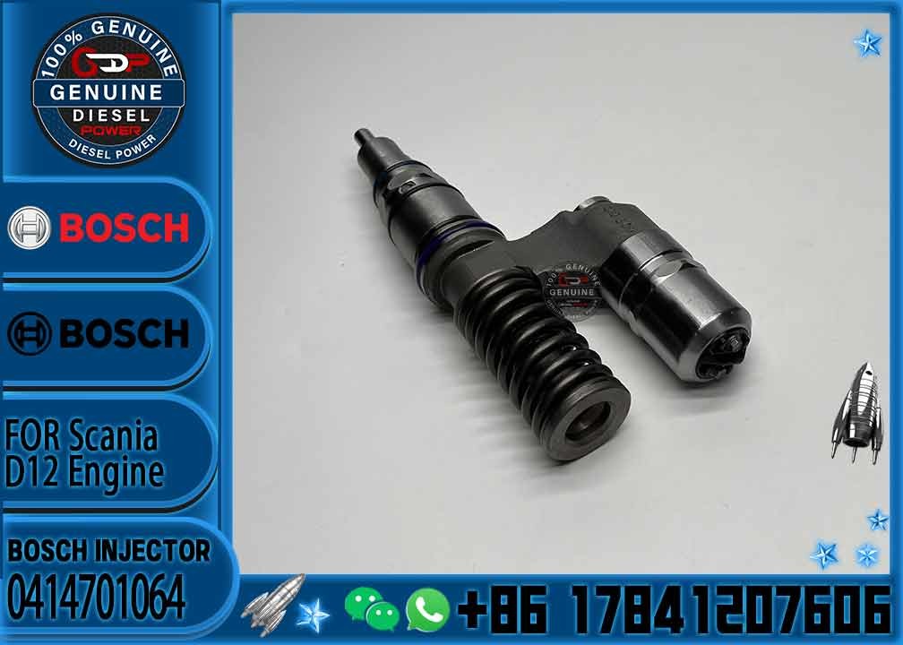 Diesel Fuel Unit Injector 0414701064 1766551 1548475 For Scania R560 16.0 d